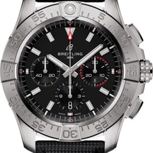 Avenger B01 Chronograph 44 Black Dial Men's Watch AB0147101B1X1
