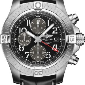 Avenger Chronograph GMT 45 Black Dial Men's Watch A24315101B1P1