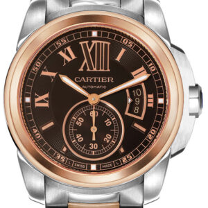 calibre de cartier 42mm mens watch w7100050