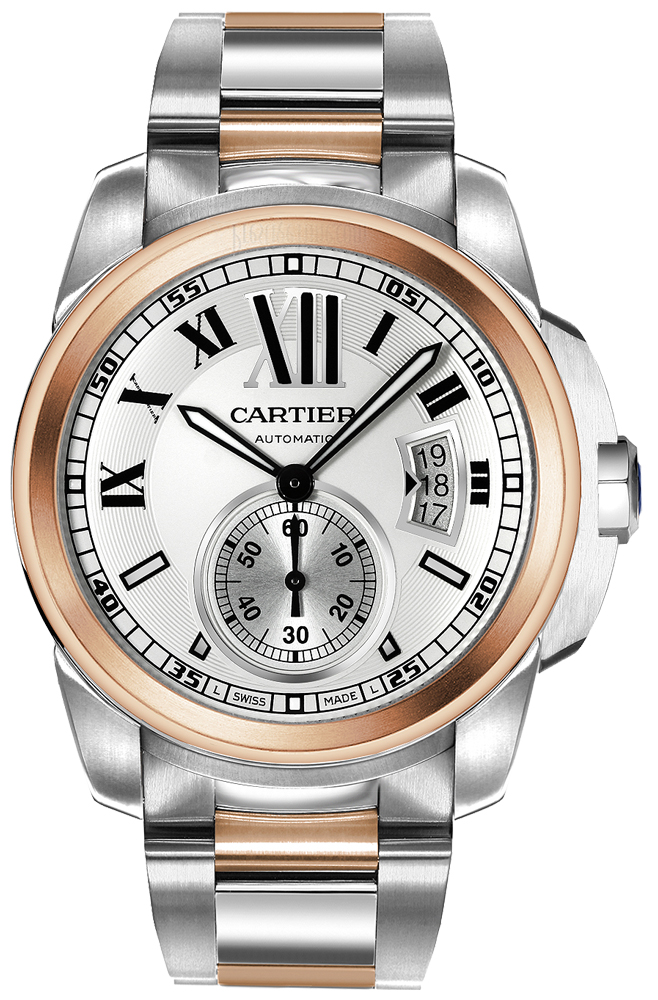 calibre de cartier luxury mens watch w7100036 calibre de cartier luxury mens watch w7100036