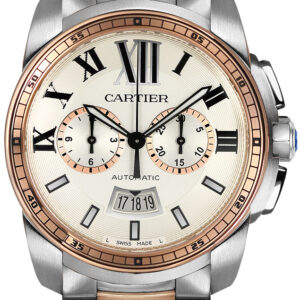 calibre de cartier luxury mens watch w7100042