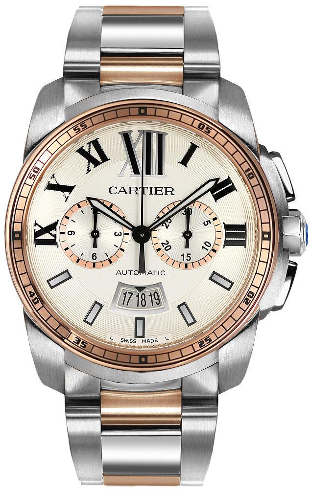 calibre de cartier luxury mens watch w7100042 calibre de cartier luxury mens watch w7100042