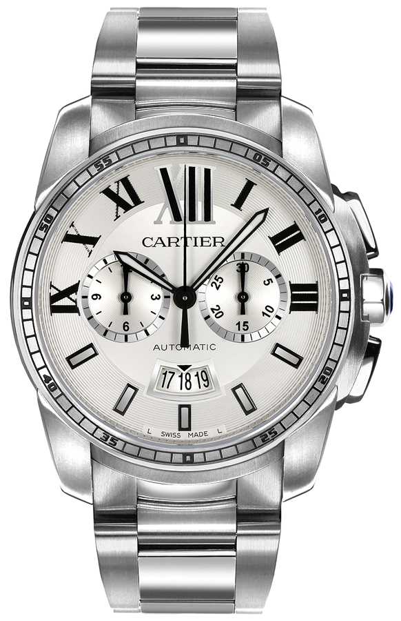 calibre de cartier luxury mens watch w7100045 calibre de cartier luxury mens watch w7100045