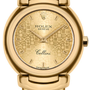 Cellini Solid 18k Yellow Gold Quartz Women's Watch 6621/8