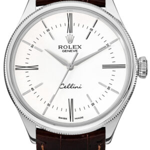 Cellini Time White Dial Index Hour Markers Men's Watch 50509