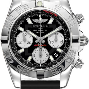 Chronomat 41 Black Dial Men's Watch AB014012/BA52-202S