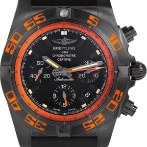 Chronomat 44 Raven Black Dial Chronograph Men's Watch MB0111C2/BD07-227S