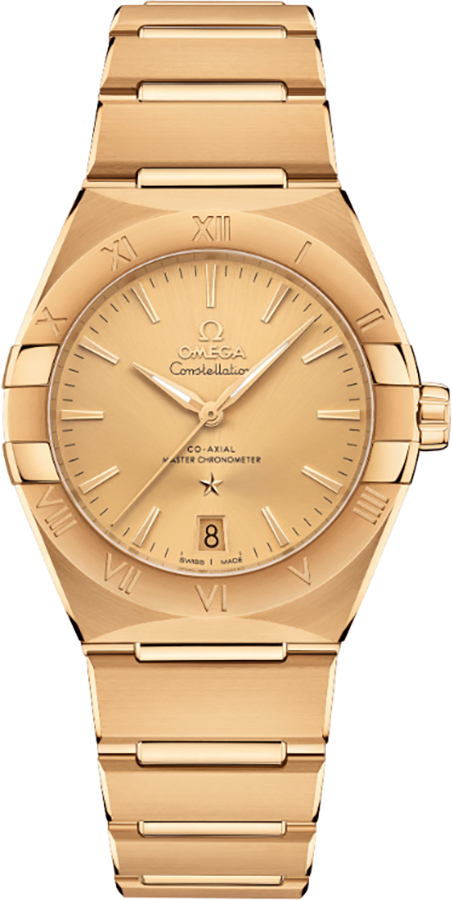 constellation 18k yellow gold unisex watch 13150362008001 constellation 18k yellow gold unisex watch 13150362008001