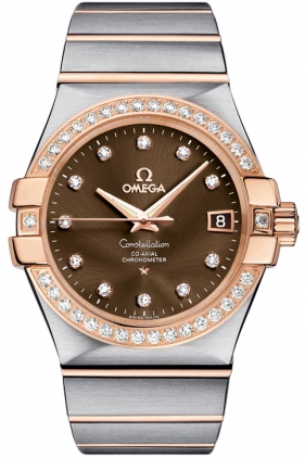 constellation rose gold steel diamond watch 12325352063001 constellation rose gold steel diamond watch 12325352063001