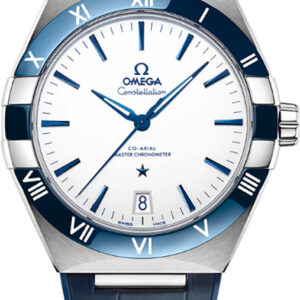 constellation white dial ceramic bezel mens watch 13133412104001