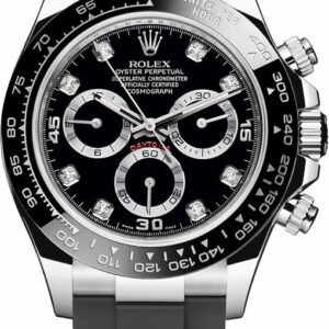 Cosmograph Daytona Black Diamond Dial Men's Watch 116519LN-0025