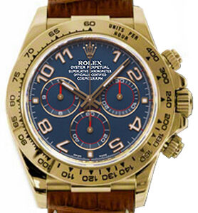 Cosmograph Daytona Blue Dial Men's Watch 116518