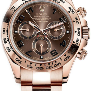 Cosmograph Daytona Brown Dial Men's Watch 116505-0004