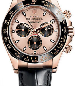 Cosmograph Daytona Leather Strap Men's Watch 116515LN-0009