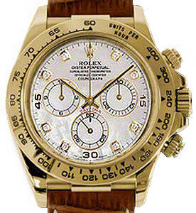 Cosmograph Daytona Men's Mother of Pearl Dial Watch116518