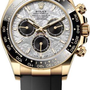 Cosmograph Daytona Meteorite & Black Dial Men's Watch 126518LN-0016