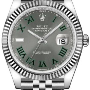 Datejust 36 Oystersteel & 18k White Gold Unisex Watch 126234-0045