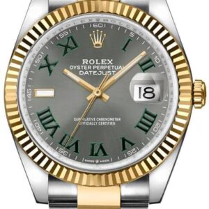 Datejust 36 Wimbledon Dial Luxury Unisex Watch 126233-0036