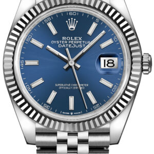 Datejust 41 Blue Dial Men's Watch 126334-0002