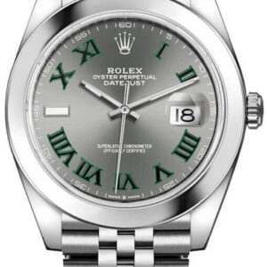 Datejust 41 Wimbledon Jubilee Bracelet Men's Watch 126300-0014