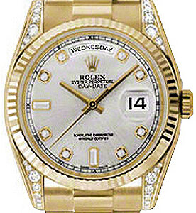 Day-Date 36 Diamond Gold Watch 118338