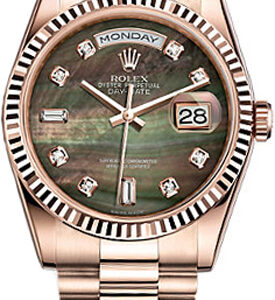 Day-Date 36 Solid 18K Rose Gold Watch 118235-0007