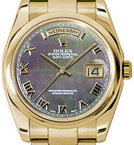 Day-Date 36 Solid Yellow Gold Watch 118208