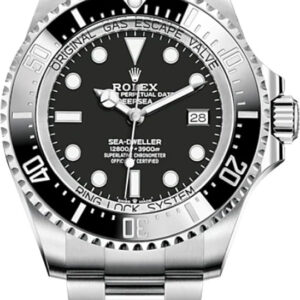Deepsea Sea-Dweller Oystersteel Men's Diving Watch 136660-0004