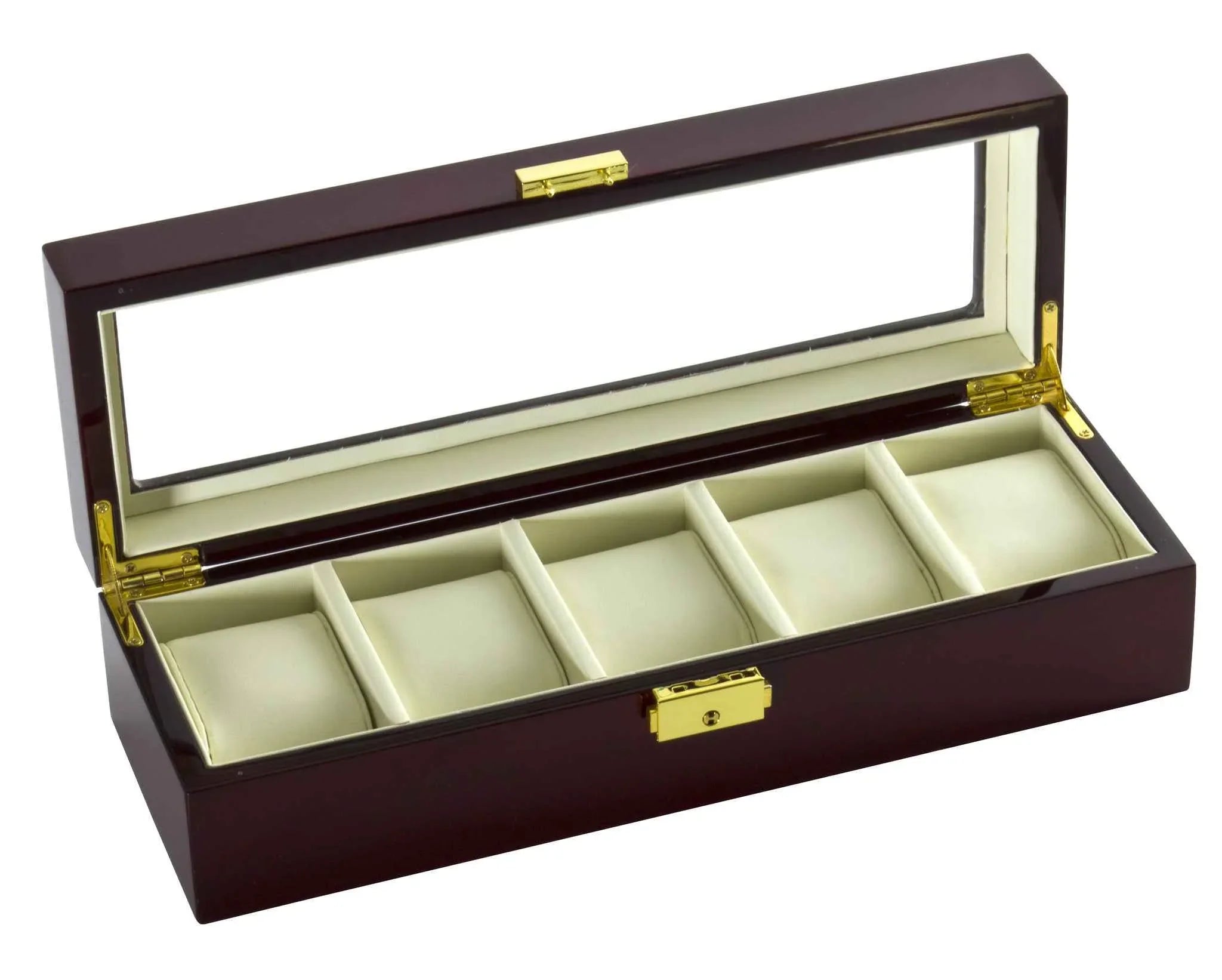 diplomat 5 piece glossy rosewood watch box diplomat 5 piece glossy rosewood watch box