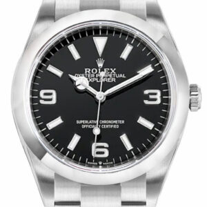Explorer 40 Oystersteel Automatic Men's Watch 224270-0001