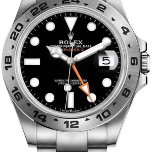 Explorer II 42mm Black Dial Oystersteel Men's Watch M226570-0002