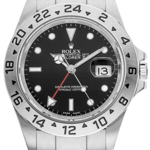 Explorer II Black Dial 40mm Oystersteel Men's Watch 16570