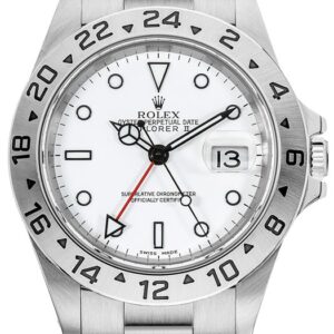 Explorer II Oystersteel White Dial Men's Watch 16570