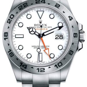 Explorer II White Dial Oystersteel 42mm Men's Watch 216570-0001