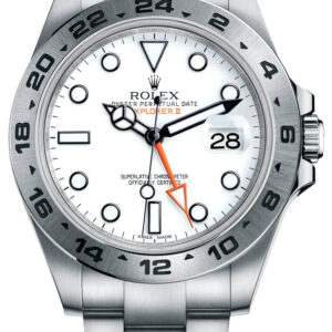 Explorer II White Dial Oystersteel Automatic Men's Watch 216570-0001