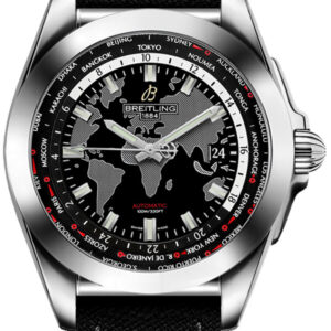 Galactic Unitime Black Canvas Men's Watch WB3510U4/BD94-103W