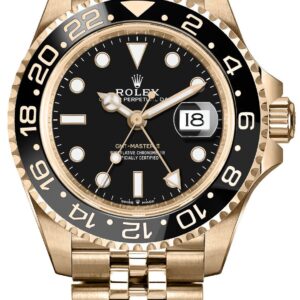 GMT-Master II 18k Yellow Gold Men's Watch 126718GRNR-0001