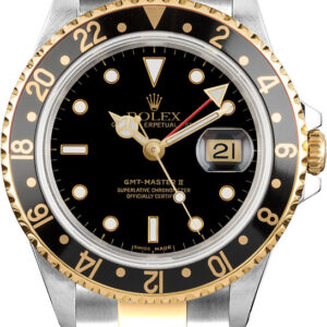 GMT-Master II Black Dial Men's Watch 16713LN