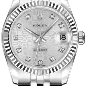 Lady-Datejust 26 Silver Women's Watch 179174