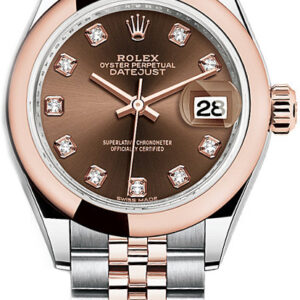Lady-Datejust 28 Diamond Dial Women's Watch 279161-0011