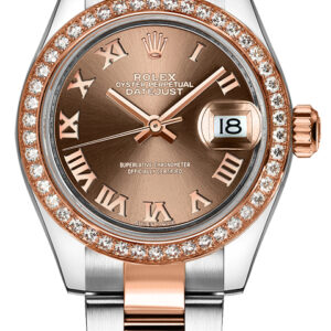 Lady-Datejust 28 Oyster Bracelet Steel & Rose Gold Watch 279381RBR-0010