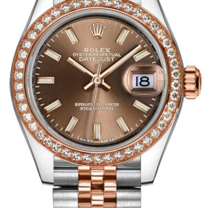 Lady-Datejust 28 Rose Gold & Stainless Steel Watch 279381RBR-0017