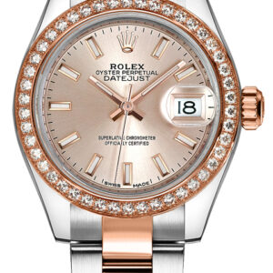 Lady-Datejust 28 Stainless Steel & Gold Watch 279381RBR-0024