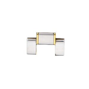 must 21 stainless steel 18k yellow gold link w10073r6