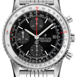 Navitimer 1 Chronograph 41 Black Dial Steel Men's Watch A13324121B1A1
