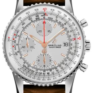 Navitimer 1 Chronograph 41 Silver Dial Men's Watch A13324121G1X1