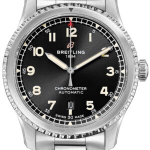 Navitimer Aviator 8 Automatic 41 Black Dial Men's Watch A17315101B1A1