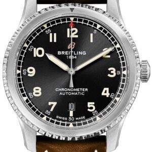 Navitimer Aviator 8 Automatic 41 Black Dial Steel Men's Watch A17315101B1X3