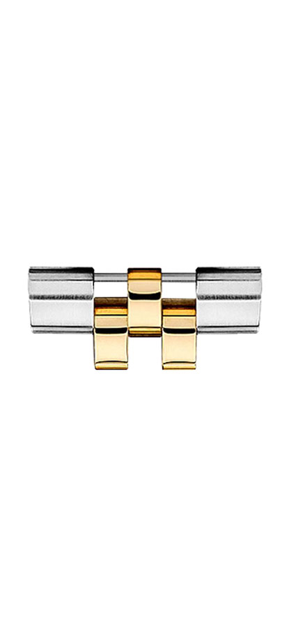 oem jubilee 16mm 18k yellow gold with stainless steel link rjsy160a oem jubilee 16mm 18k yellow gold with stainless steel link rjsy160a