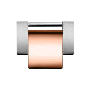 oem oyster 11mm rose gold with stainless steel link rosr110a